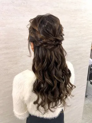 ヘアアレンジ 鈴木 芽香のマツエク・マツパデザイン