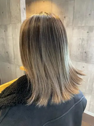 ミディアム カラー パーマ ヘアアレンジ メンズ キッズ ネイル マツエク・マツパ アイブロウ 北千住10分 肥高　壮汰のヘアスタイル