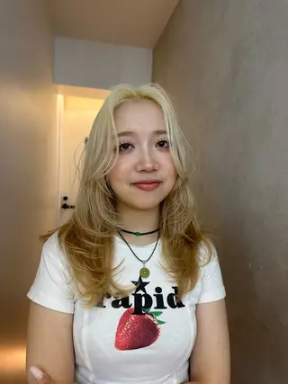 カラー ハイトーン特化 pepe🎀のヘアスタイル
