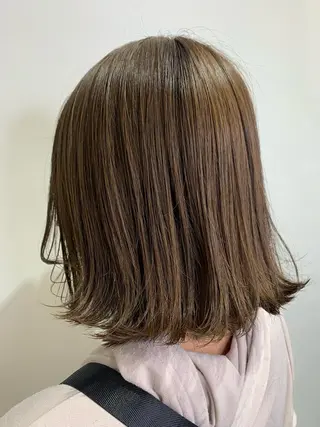 ミディアム カラー ヘアアレンジ 近藤千翔🩵 髪質改善Periodのエステ・リラクイメージ