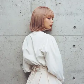 セミロング カラー 池袋/カラー特化🎨 ロング料金なし🩵のヘアスタイル
