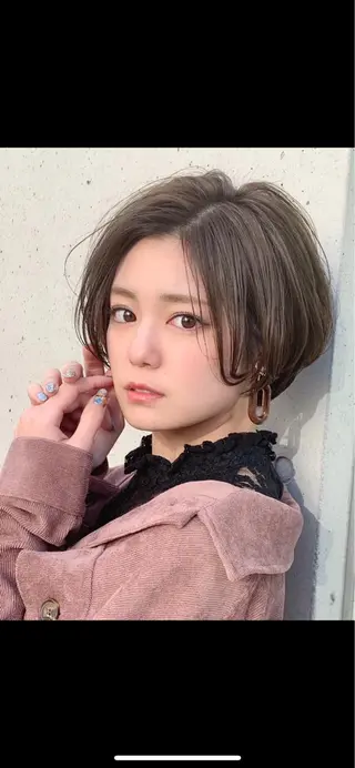 ショート レイヤー/縮毛矯正 髪質改善/e_kiのヘアスタイル