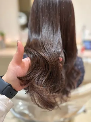 ミディアム 🪽羽エク/Ash 店長/折目奈央🪽のヘアスタイル