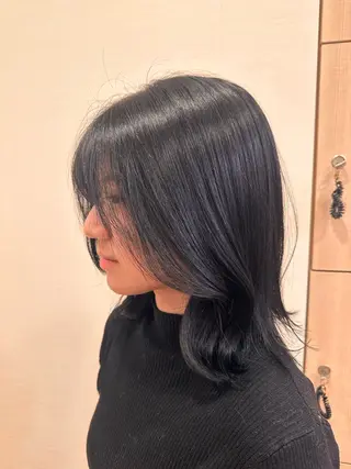 ミディアム 【yuni】 コタロウのヘアスタイル