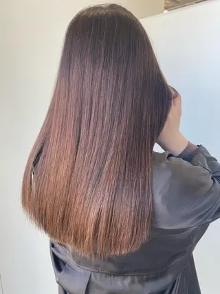 ロング 鈴木 紗耶子のヘアスタイル