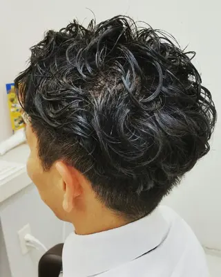 ショート 山中 誠一朗のヘアスタイル