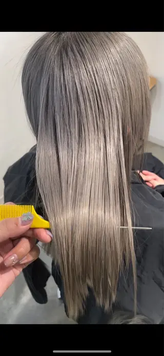 カラー 🍃marina🍃 韓国ヘア/Aujuaのヘアスタイル