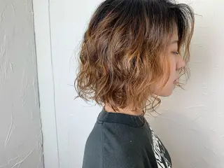 ショート パーマ   AYARIのヘアスタイル