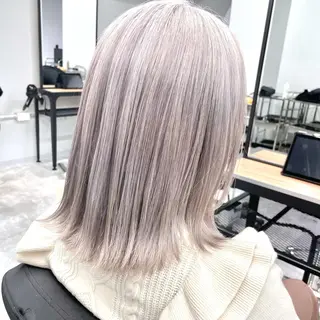 セミロング カラー ✨MiL✨ ✨心斎橋✨のヘアスタイル