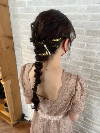 ロング ヘアアレンジ Topstylist YUKIのヘアスタイル