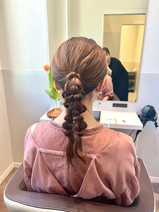 ヘアアレンジ 大人可愛いHair ❤︎Ayakoのヘアスタイル