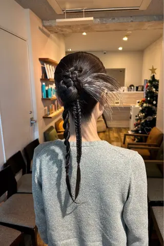 ロング カットモデル募集 / 角本 藍のヘアスタイル