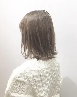 ミディアム カラー テディ teddyのヘアスタイル