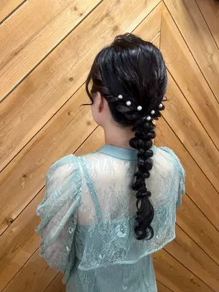 ロング ヘアアレンジ Topstylist YUKIのヘアスタイル