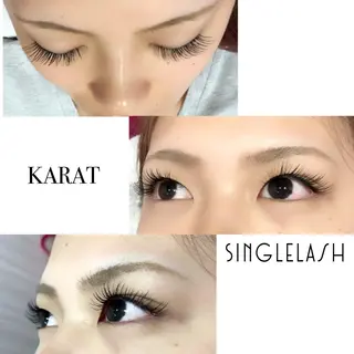 マツエク・マツパ ★KAEDE★伊勢崎 【KARAT】のマツエク・マツパデザイン