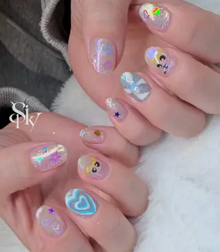 ネイル Spiky とうげ ふうかのネイルデザイン