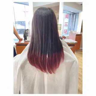 ロング カラー キッズ 癖毛、多毛の方歓迎 三浦　麻衣のヘアスタイル