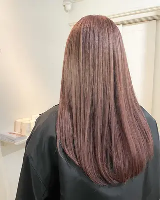 ロング ダブルカラー/透明感 💈JUNYA💈のヘアスタイル