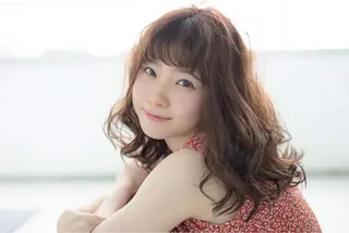 セミロング カラー 小野 和摩のヘアスタイル