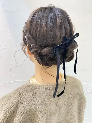 ヘアアレンジ uros.中目黒 moekaのヘアスタイル