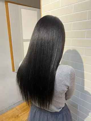 ロング カラー ミディアムレイヤー/ 艶カラー🎀　emiのヘアスタイル