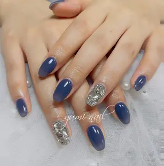 ネイル 𝐲𝐮𝐦𝐢🎀 長さ出しデザイン専門のネイルデザイン