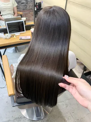 ロング ウルトワ髪質改善 ディレクター/熊倉都のヘアスタイル