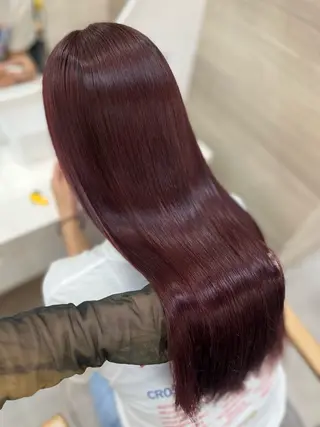 ロング カラー 🦋Yui🦋透明感 /ベージュ/髪質改善のヘアスタイル