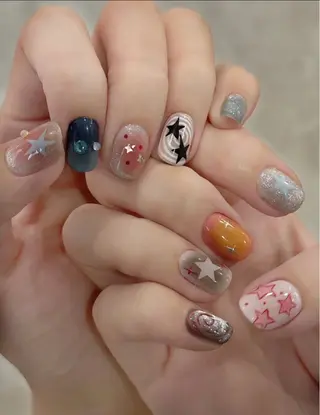 ネイル Sachi Nail上野のネイルデザイン