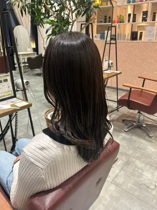 セミロング YUKINO 梅田 カットモデル募集中のヘアスタイル