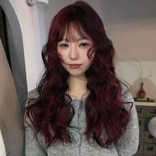 ロング カラー ☆ AYA/DEANのヘアスタイル