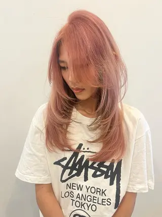 ロング 橋本 聖菜のヘアスタイル