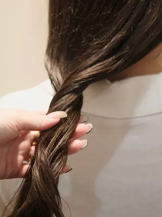 ロング miyu/ヘアセット ブリーチモデル募集中のヘアスタイル