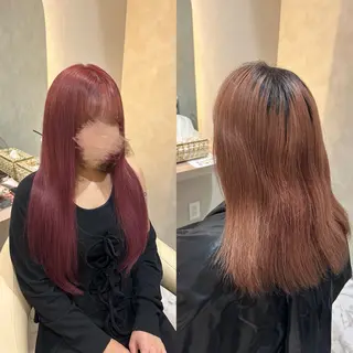 ロング Wistell 渋谷 ASUKAのヘアスタイル