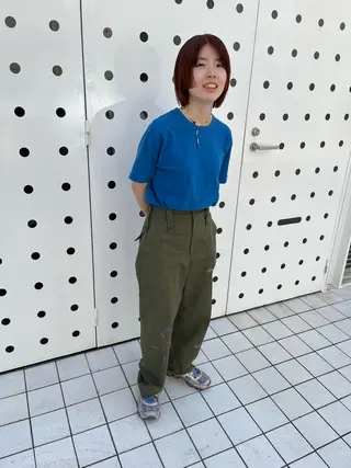 ショート カラー eri kinjoのヘアスタイル