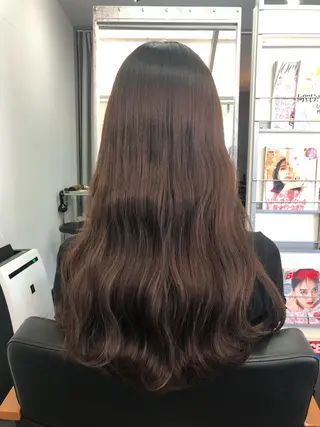 セミロング カラー ヘアアレンジ 大塚 貴之のヘアスタイル