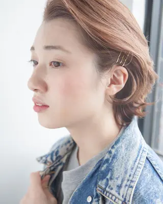 ショート 代官山 ボブヘアーのヘアスタイル