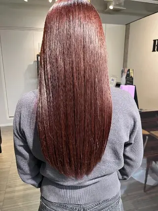 ロング カラー 速水 幾実のヘアスタイル