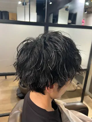 パーマ メンズ kei/ショート /レイヤーカットのヘアスタイル