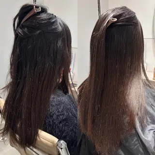 ロング SYUK高円寺所属・ベージュ/暖色カラー /ボブ/ミカのヘアスタイル