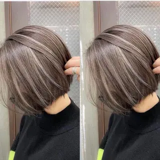 カラー 🌟透明感カラー× 小顔カット いっせいのヘアスタイル