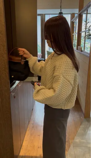 ミディアム カラー 透明感・艶感 小坂隼斗のヘアスタイル