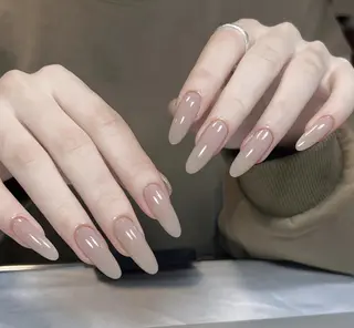 ネイル By moonネイル 🌷ワンホン/韓国風のネイルデザイン