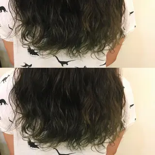 ロング カラー RINA🧤 デザインとボブのヘアスタイル