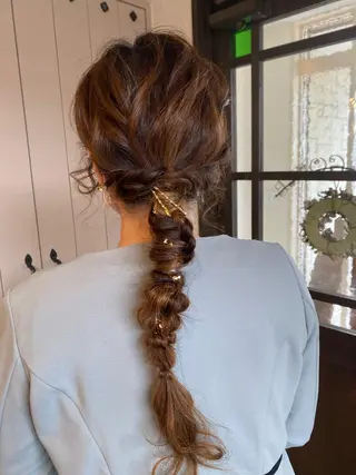 ヘアアレンジ 井上 歩美のヘアスタイル