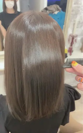 セミロング 【DECIDE L.A.W】氏原　将のヘアスタイル