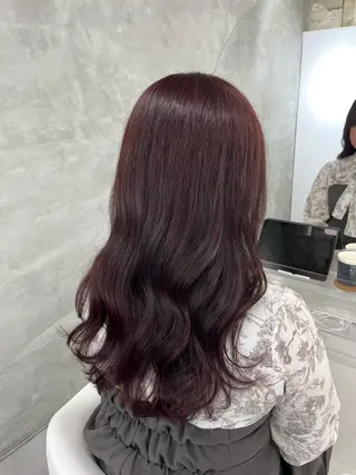 ロング カラー yuuna ✮ door whiteのヘアスタイル