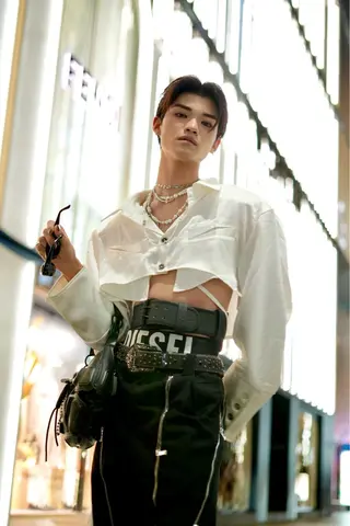 メンズ レイヤー/メンズ 矢津田侑のヘアスタイル