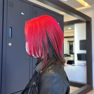 ミディアム カラー mei 撮影モデル募集中！のヘアスタイル