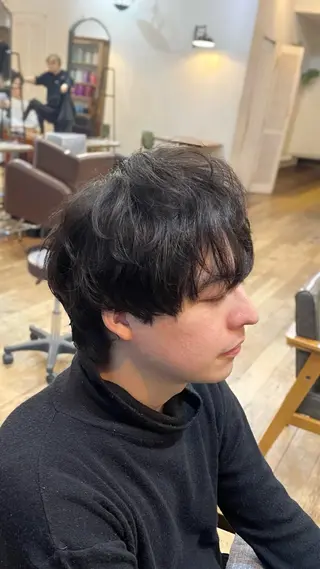 パーマ メンズ kahona/カラー /パーマ/銀座のヘアスタイル